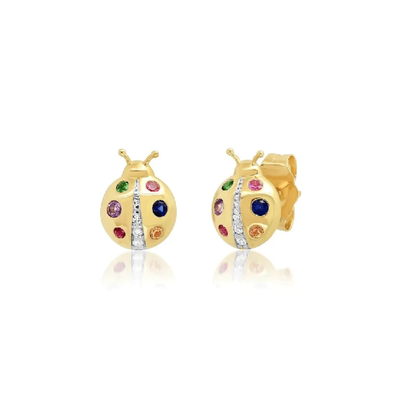 Ladybug Studs