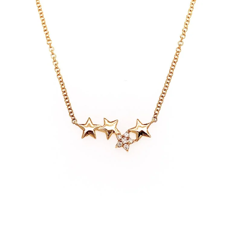 Diamond Star Constellation Necklace