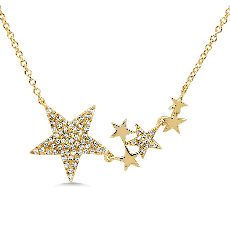 Diamond Stars Necklace