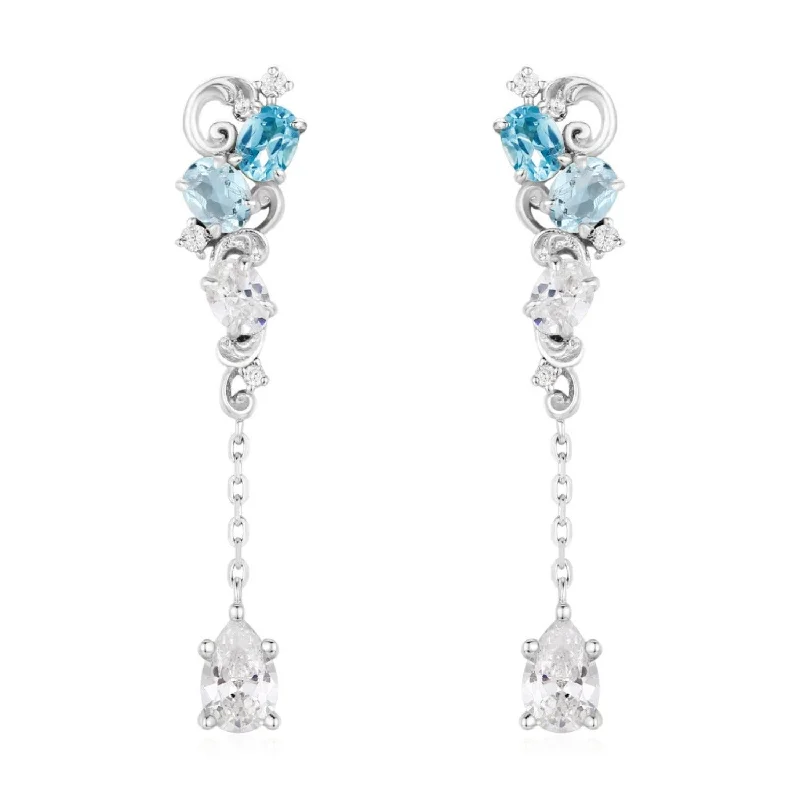 Aqua Radiance Earrings