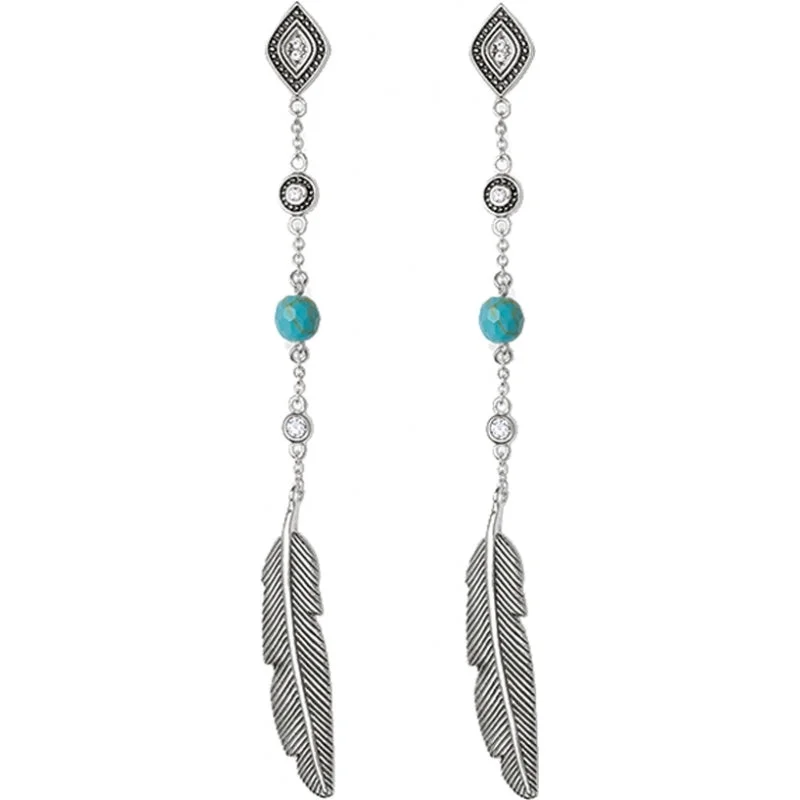 Thomas Sabo Earring Ethno Feather H1911-646-17