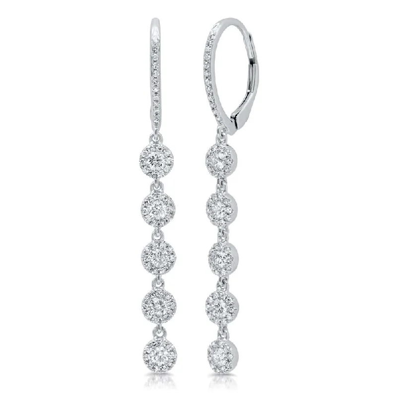 Diamond Drop Earrings