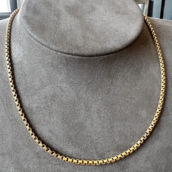 Vintage Box Link Chain