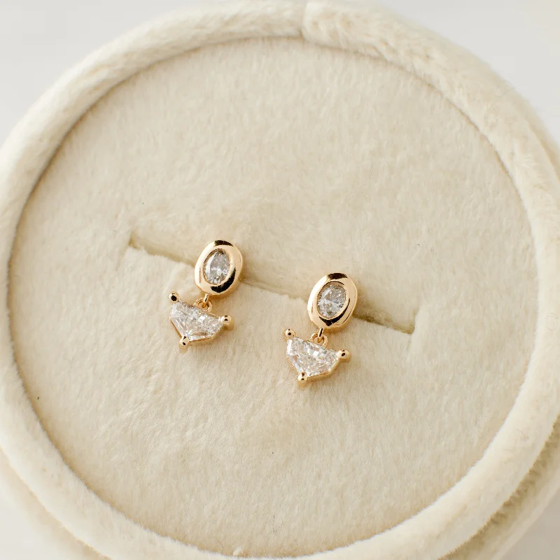 Paloma Earrings - Natural Diamonds