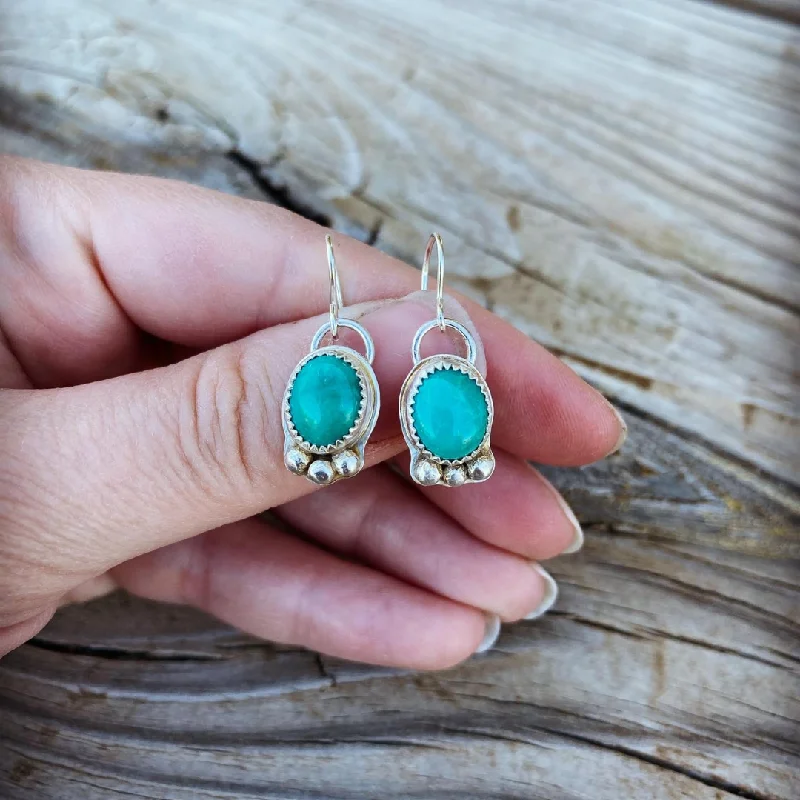 Green (Turkish Turquoise) Earrings