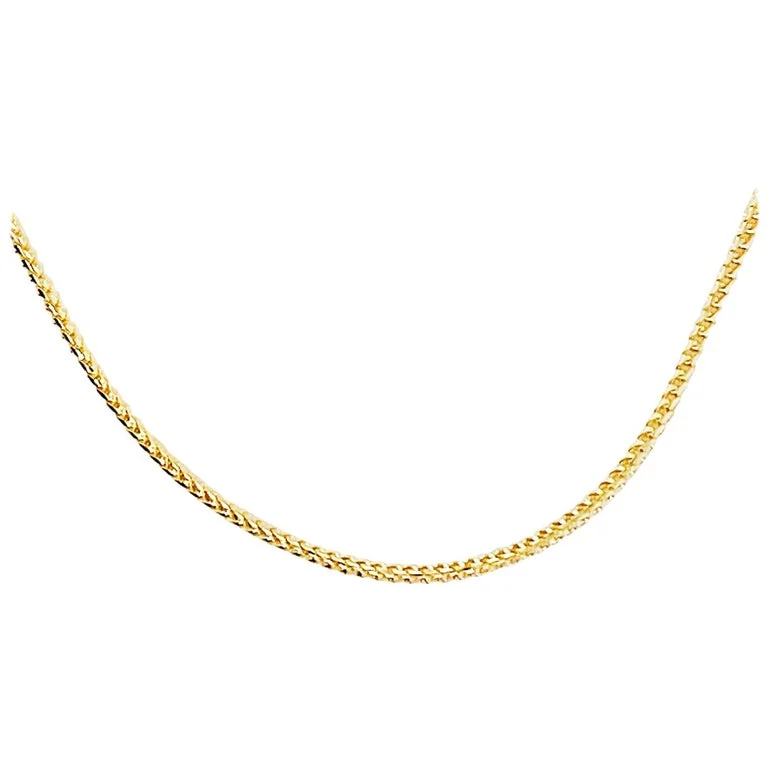 Franco Adjustable Bolo Chain 14K Gold 1mm 22 Inches