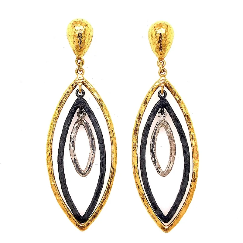 24K Drop Earrings