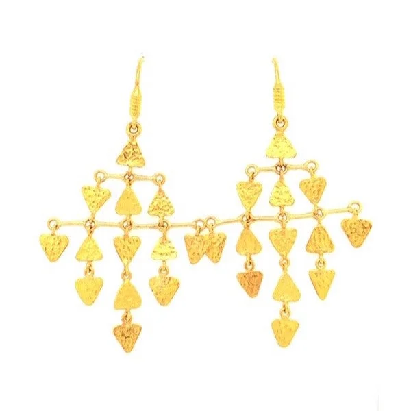 24K Drop Earrings