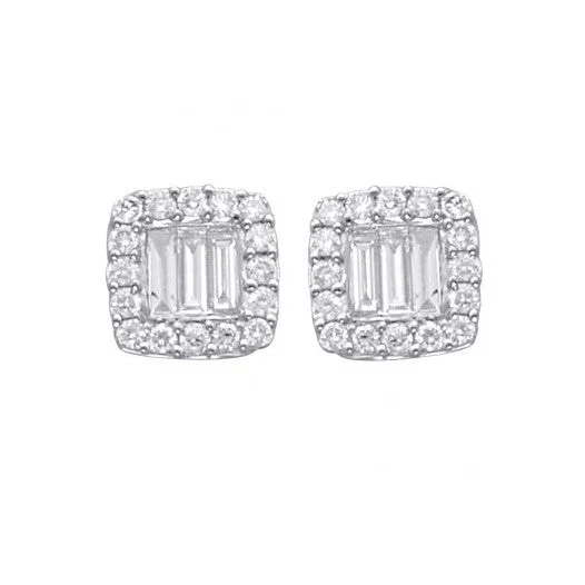 Diamond Stud Earrings