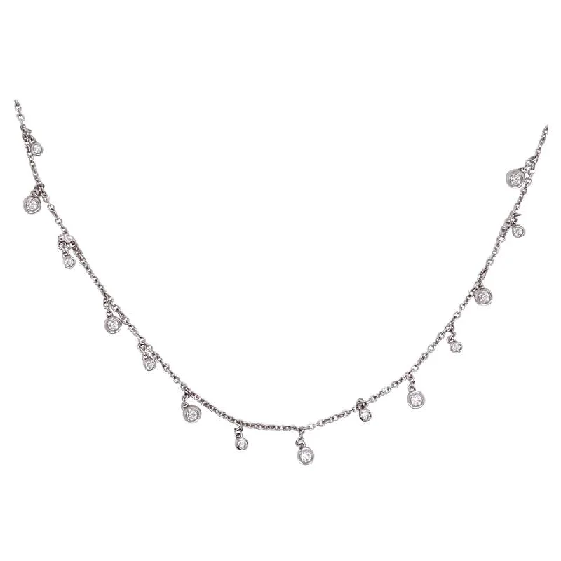 Diamond Drop Necklace