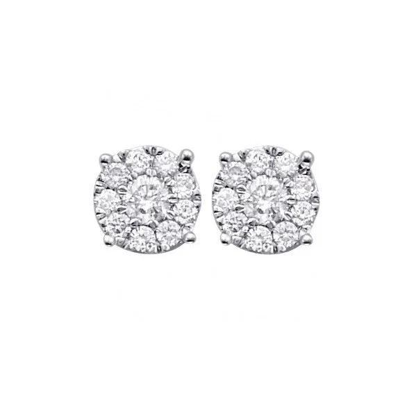 Diamond Stud Earrings