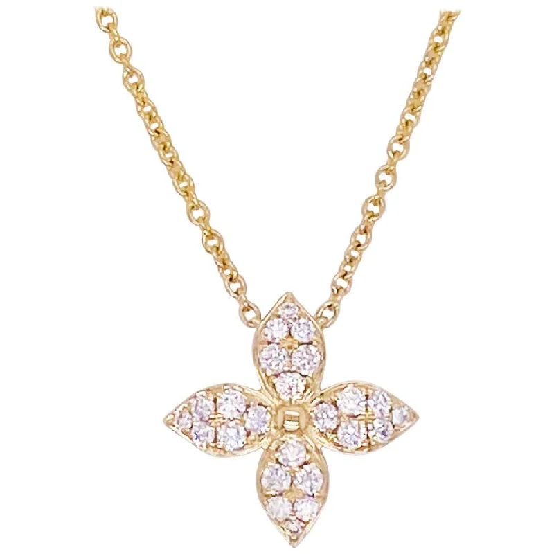 Diamond Clover Necklace