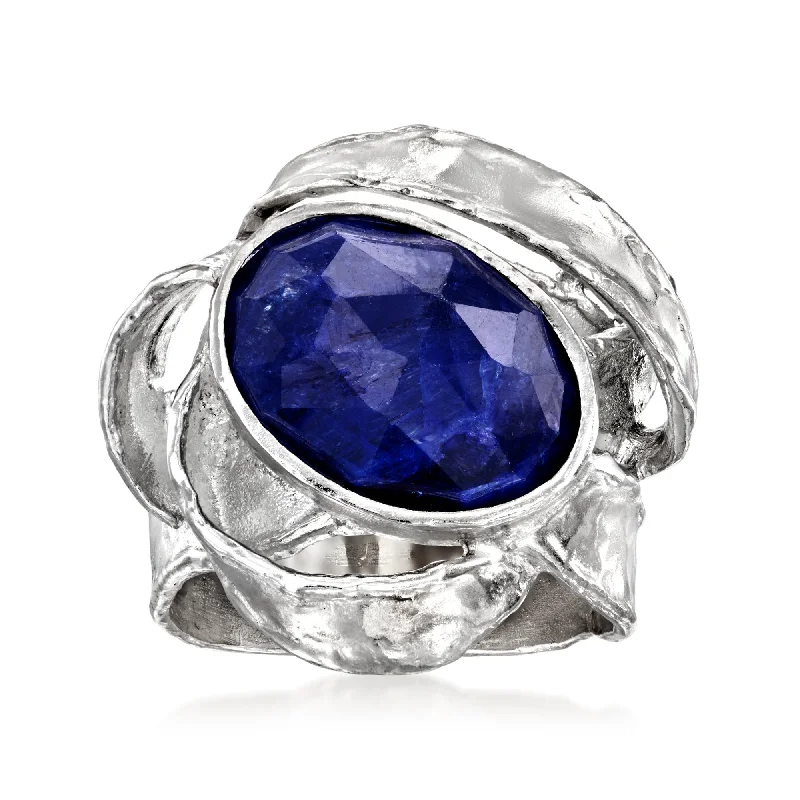 Ross-Simons Sapphire Ring in Sterling Silver