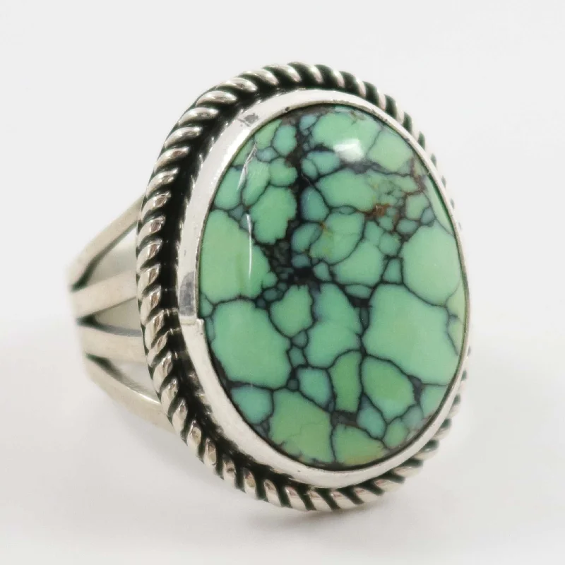 Angel Wing Turquoise Ring