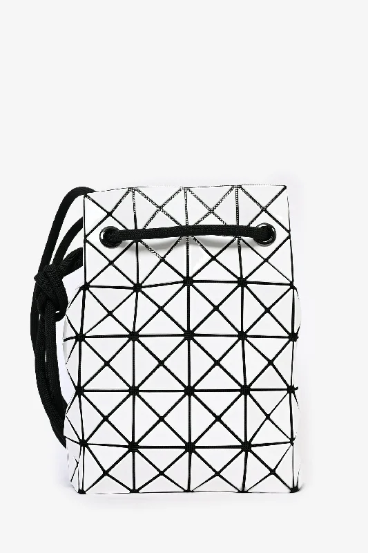 Bao Bao Issey Miyake White/Black 'Wring' Bag