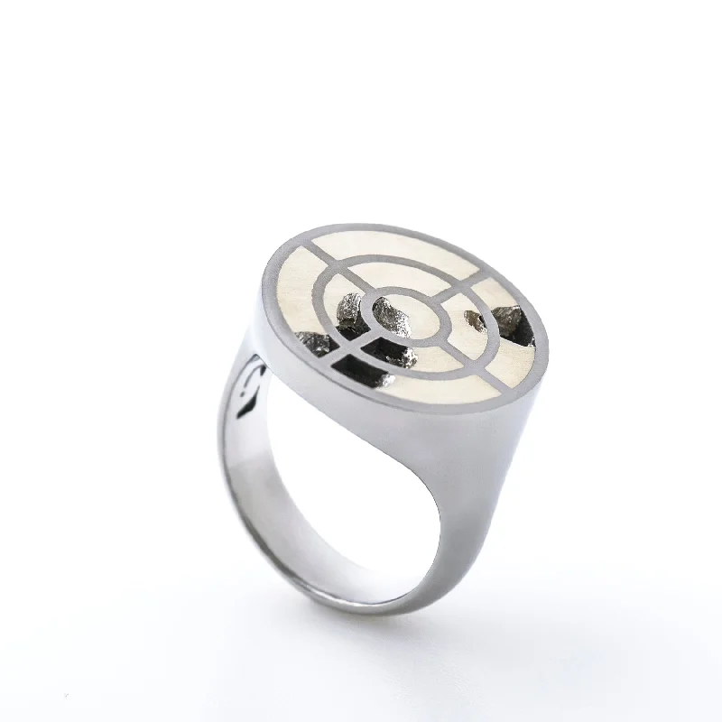 Carl Noonan - Interlace Circle Concentric  Ring