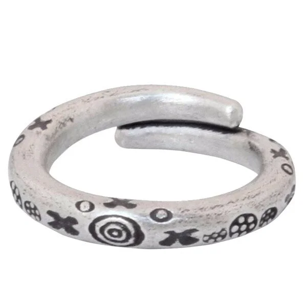 Handmade Men's Silver 'Karen Mystique' Wrap Ring(Thailand) (Thailand)