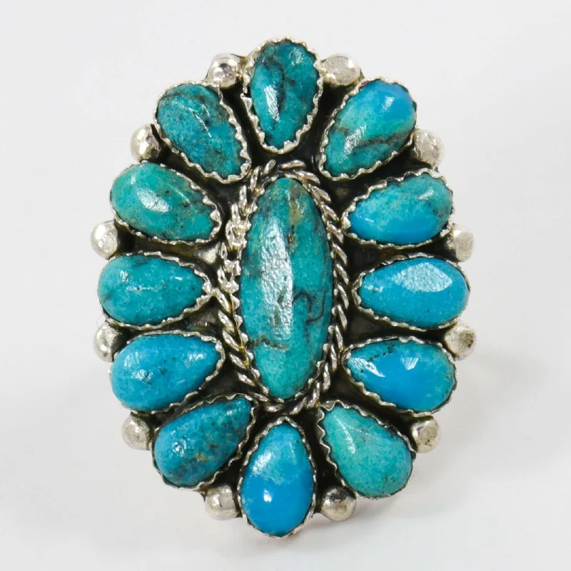 Kingman Turquoise Ring