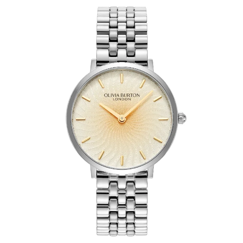 Olivia Burton Stainless Steel Light Gold Dial Women's Watch - 24000141