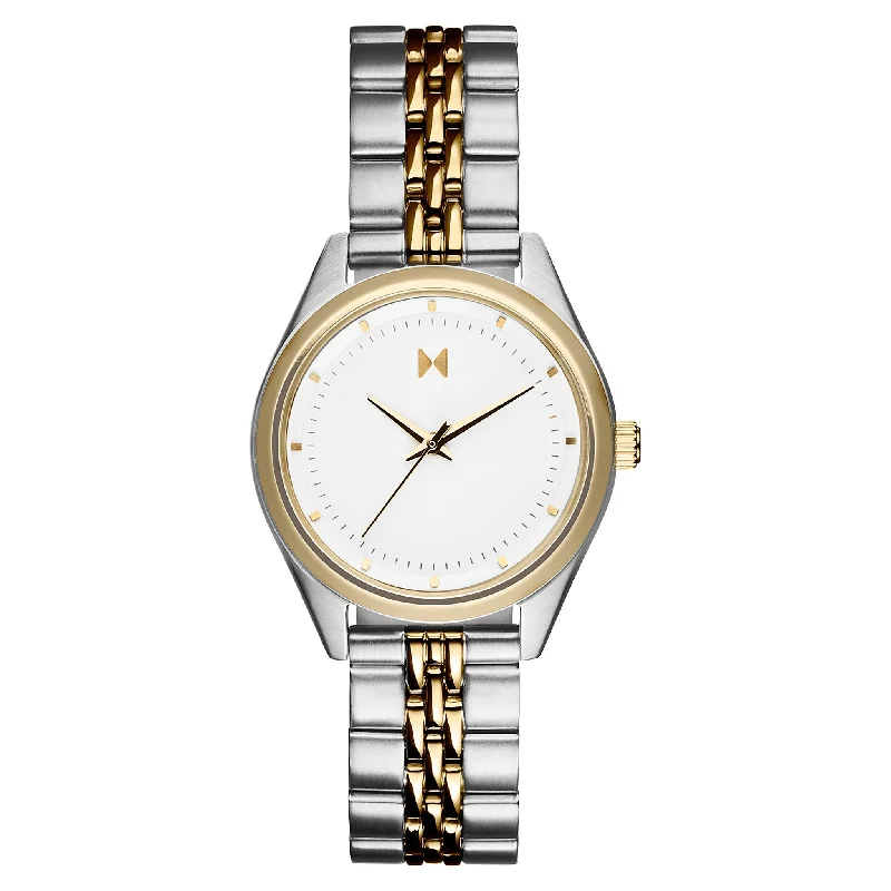 MVMT Two-Tone Steel White Dial Women's Watch - 28000083D