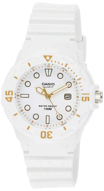 Casio Women's White Resin Quartz Series LRW-200H-7E2