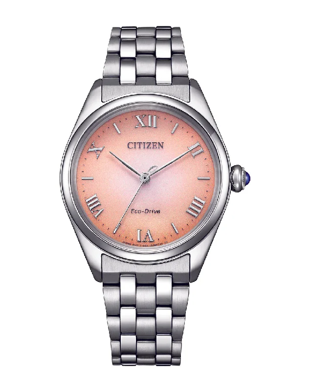 Citizen Eco-Drive Silver Stainless Steel Watch EM1140-80X