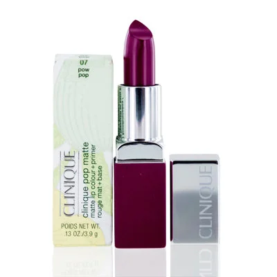 Clinique Pop Matte Lip Color + Primer 07 Pow Pop  .13 Oz  ZTPH-07