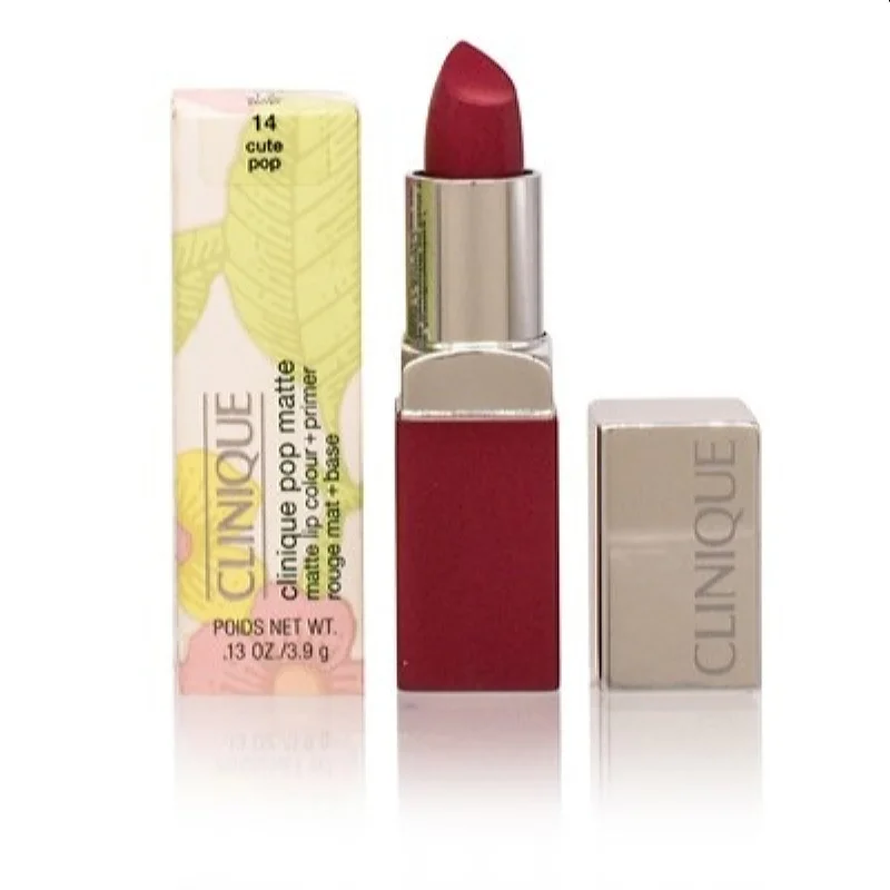 Clinique Pop Matte Lip Color + Primer 14 Cute Pop  .13 Oz  ZTPH14