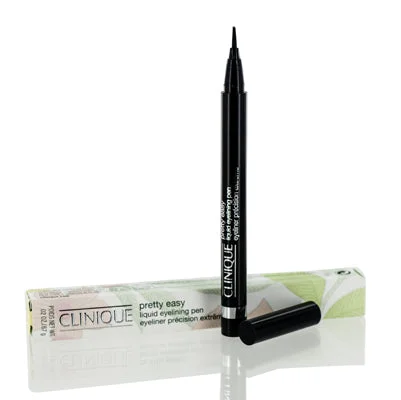 Clinique Pretty Easy Eye Liner Liquid 01 Black 0.02 Oz (.6 Ml) ZGC0-01