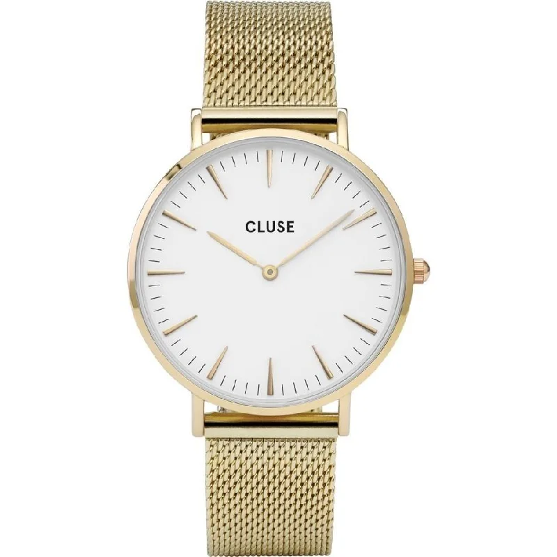 Cluse Women's CL18109 La Boheme Gold-Tone Stainless Steel Watch