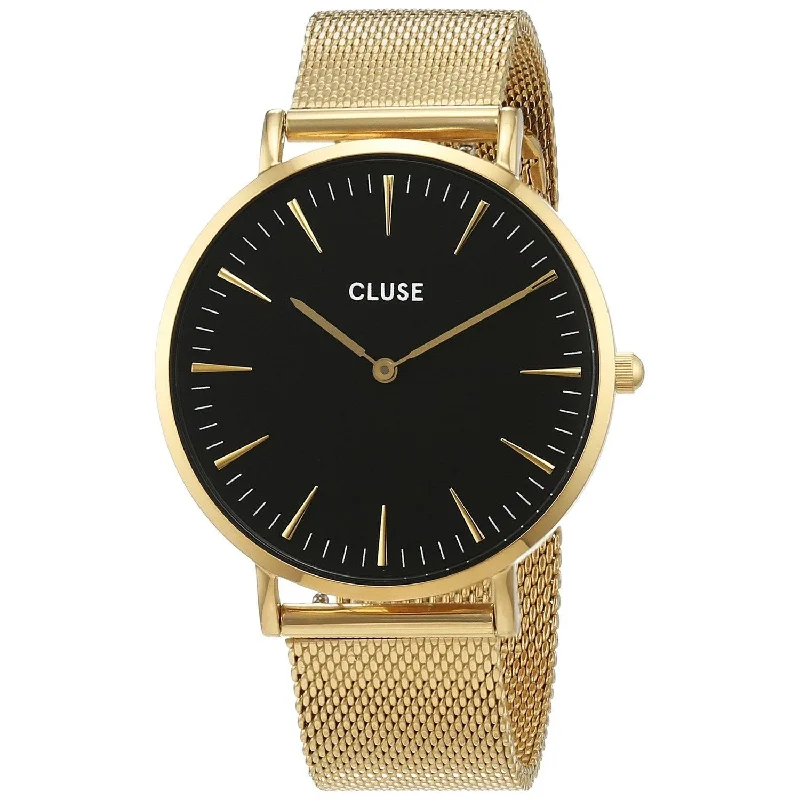 Cluse Women's CL18110 La Boheme Gold-Tone Stainless Steel Watch