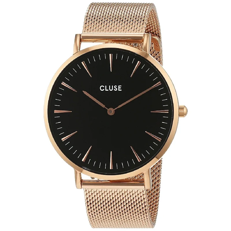 Cluse Women's CL18113 La Boheme Rose-Tone Stainless Steel Watch