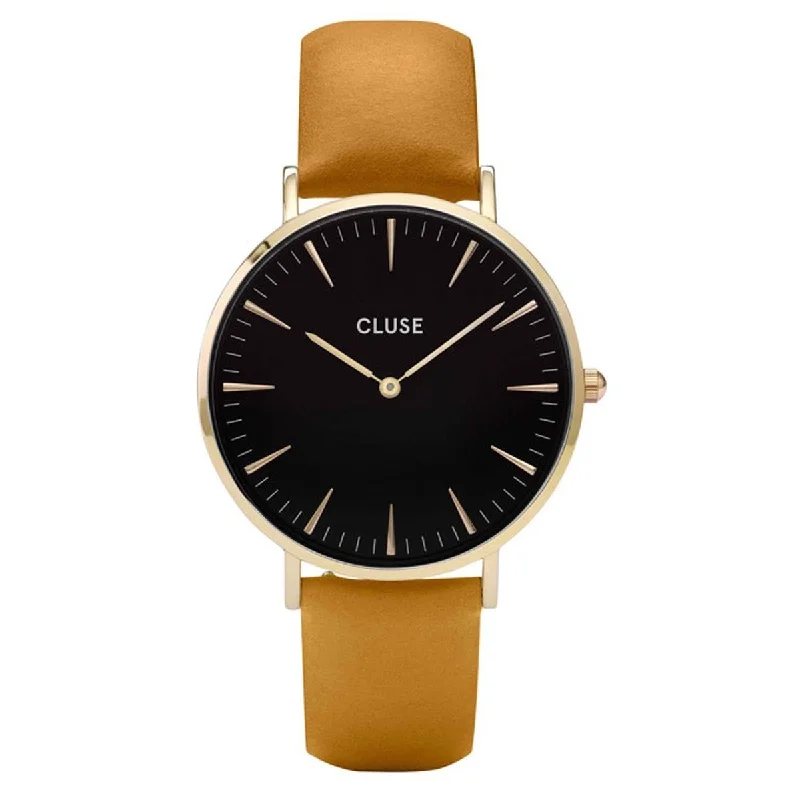 Cluse Women's CL18420 La Boheme Brown Leather Watch