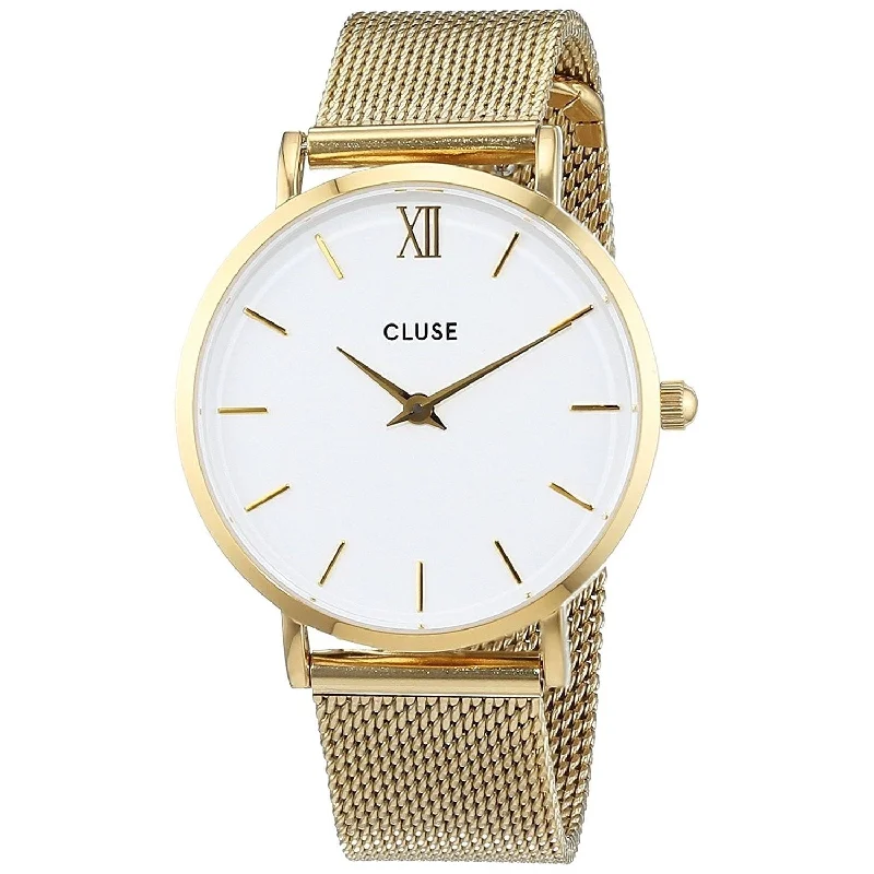 Cluse Women's CL30010 Minuit Gold-Tone Stainless Steel Watch