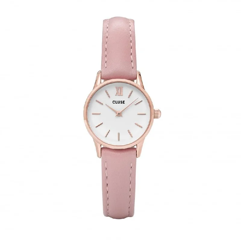 Cluse Women's CL50010 La Vedette Pink Leather Watch