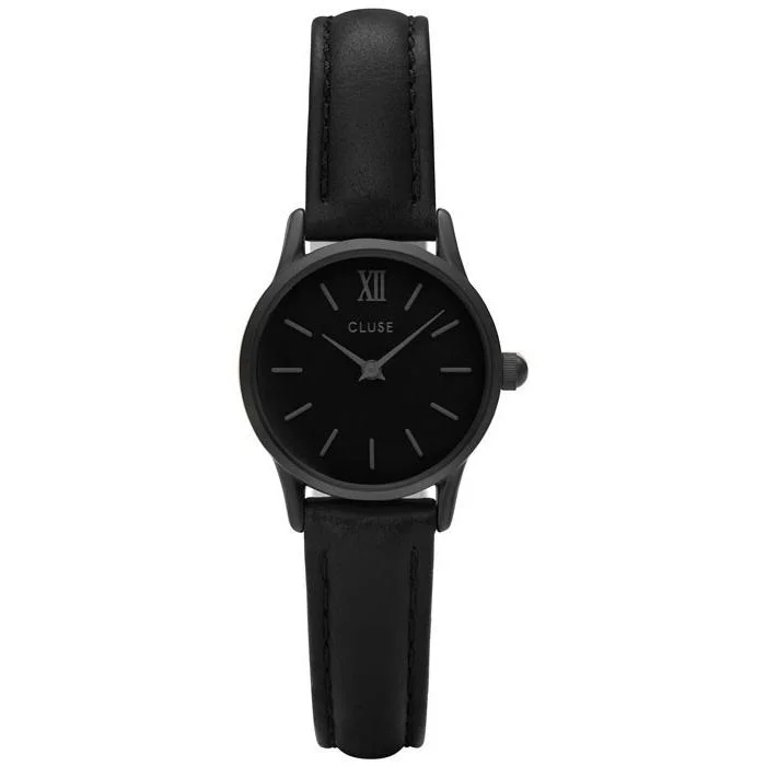 Cluse Women's CL50015 La Vedette Black Leather Watch