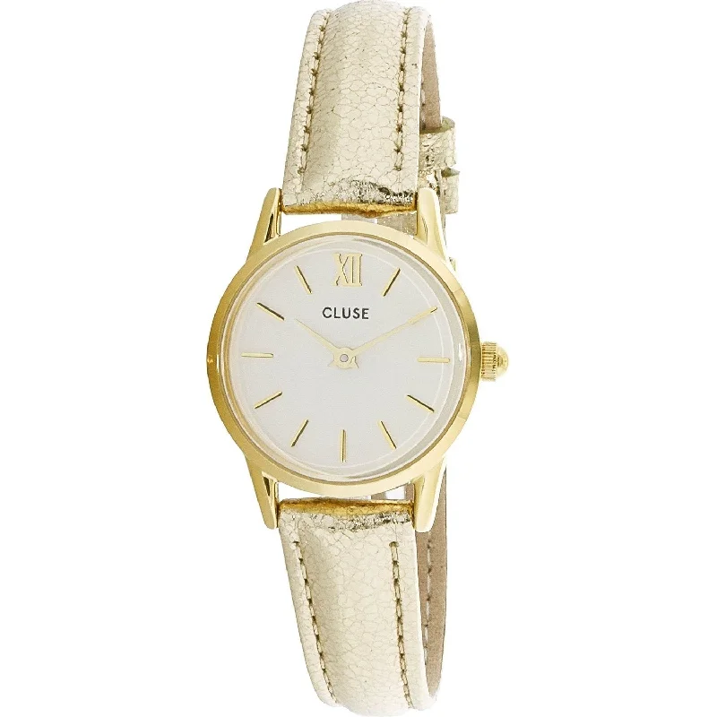 Cluse Women's CL50019 La Vedette Gold-Tone Leather Watch