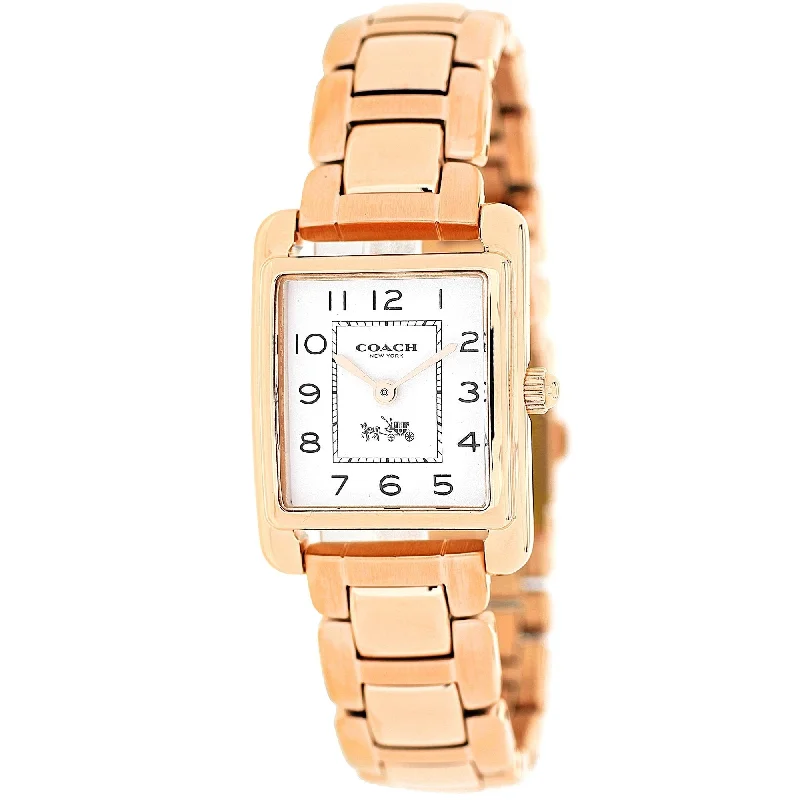 Coach Women's 14502024 Page Gold-Tone Stainless Steel Watch