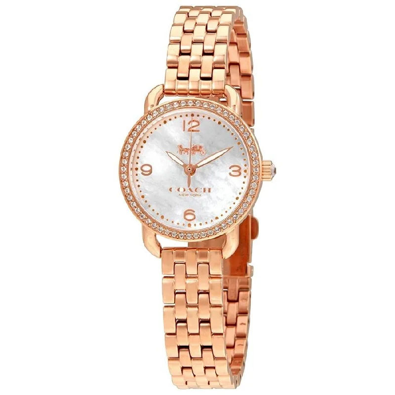 Coach Women's 14502479 Delancey Rose-Tone Stainless Steel Watch