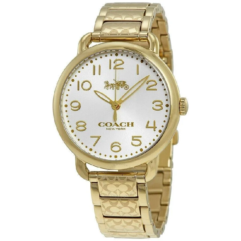 Coach Women's 14502496 Delancey Gold-Tone Stainless Steel Watch