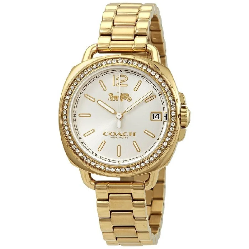 Coach Women's 14502589 Tatum Gold Stainless Steel Watch