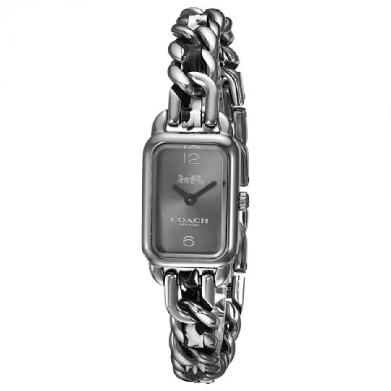 Coach Women's 14502722 Ludlow Grey Stainless Steel Watch