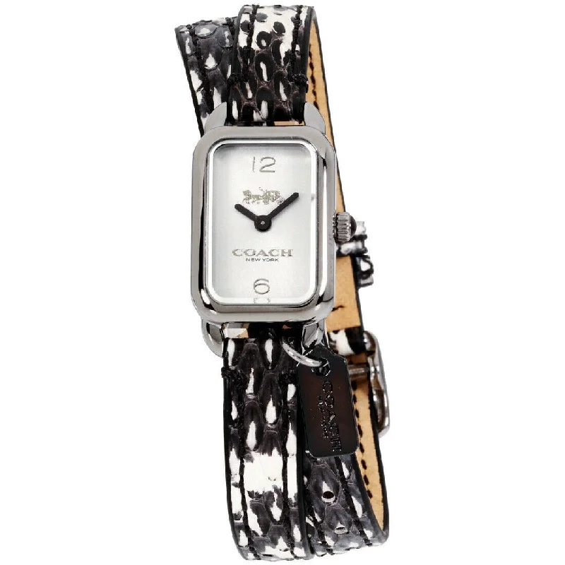 Coach Women's 14502778 Ludlow Two-Tone Leather Watch