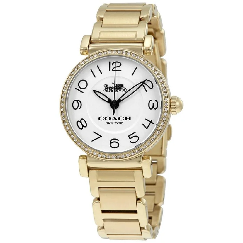 Coach Women's 14502855 Madison Gold-Tone Stainless Steel Watch