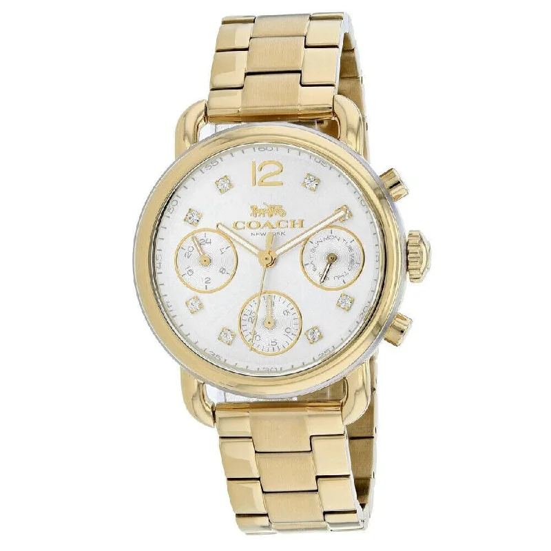 Coach Women's 14502943 Delancey Gold-Tone Stainless Steel Watch