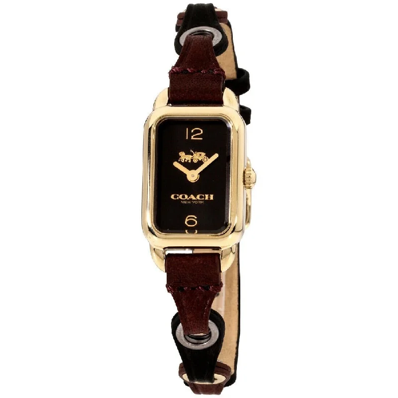 Coach Women's 14502962 Ludlow Two-Tone Leather Watch