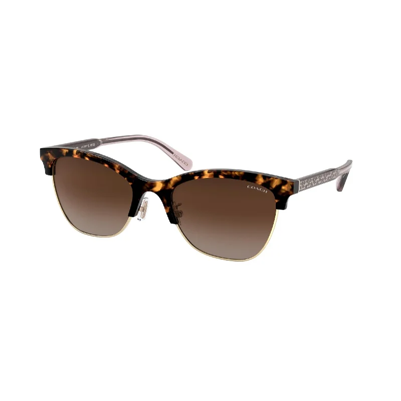 Coach Women's Sunglasses L1113 Havana Brown Gradient Plastic Plastic  0HC8277 512013 55