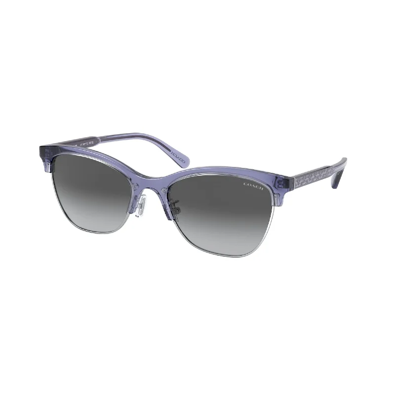 Coach Women's Sunglasses L1113 Violet Grey Gradient Plastic Plastic  0HC8277 55708G 55