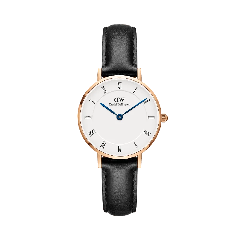 Daniel Wellington Petite Roman Numerals Sheffield Rose Gold Watch DW00100683