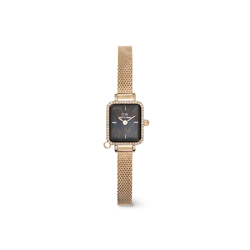 Daniel Wellington Quadro Mini Crystal Zodiac Evergold Watch